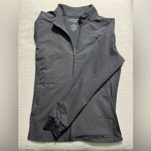 Spirit Scrubs Women’s Full-Zip Jacket - Pewter